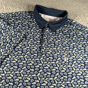 RSVLTS Happy Gilmore x Breakfast Balls Polo Shirt Mens XL Navy Golf NWOT